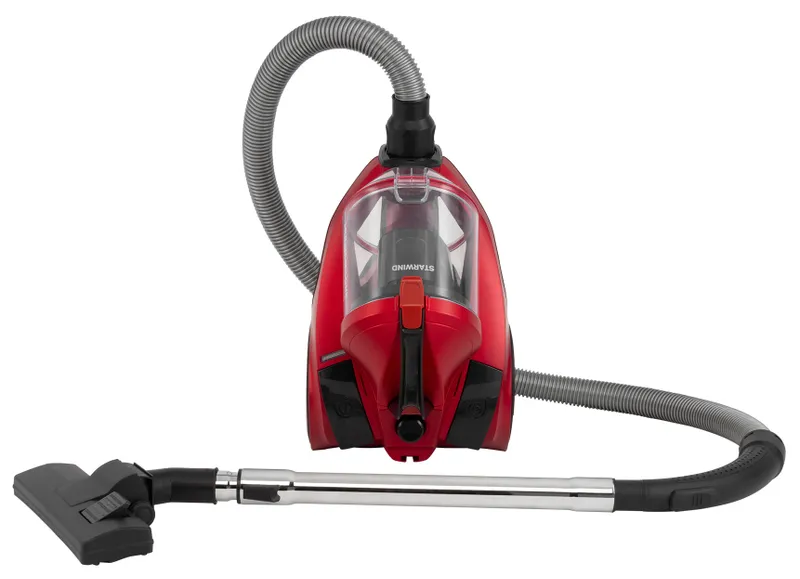 Пылесос Starwind SCV2081 2000Вт красный/черный