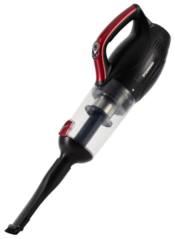 Пылесос ручной Starwind SCH9910 120Вт черный/красный