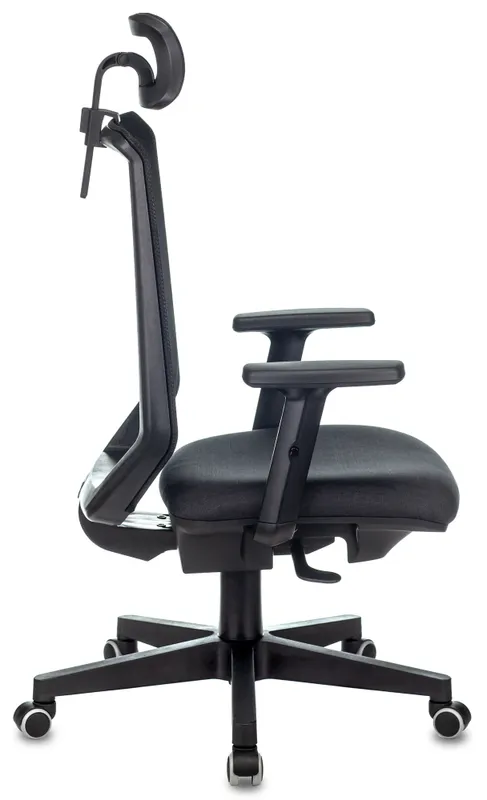 Кресло руководителя Бюрократ Expert черный TW-01 38-418 сетка/ткань с подголов. крестов. пластик