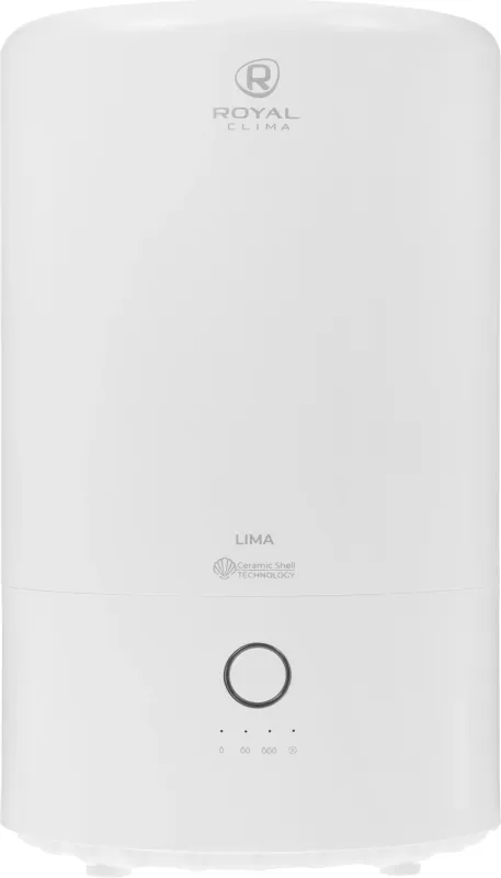 Увлажнитель воздуха Royal Clima RUH-TB300/4.0M-WT 25Вт (ультразвуковой) белый/серый