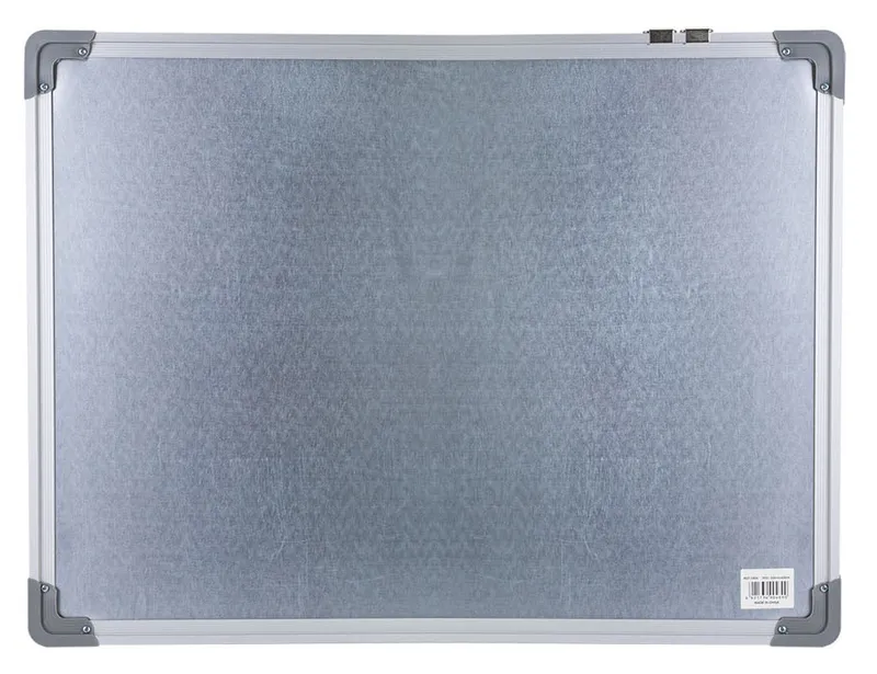 Доска магнитно-маркерная Deli EV450 магнитно-маркерная лак белый 60x45см алюминиевая рама