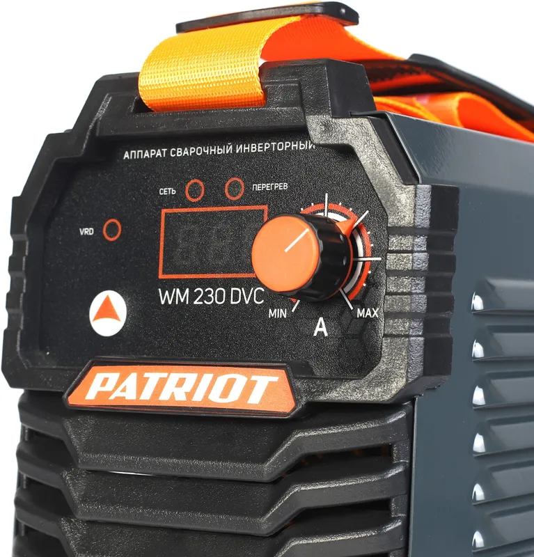 Сварочный аппарат Patriot WM230DVC инвертор ММА 10.7кВт (кейс в компл.)