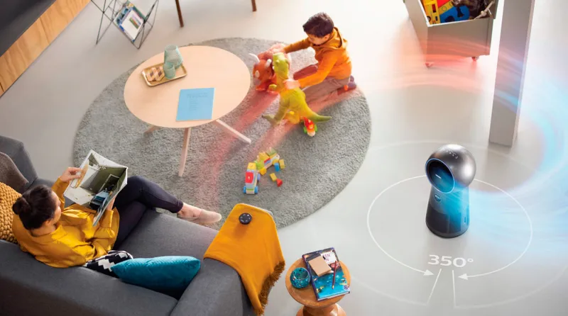 Воздухоочиститель Philips AMF220/15 25Вт серый/черный