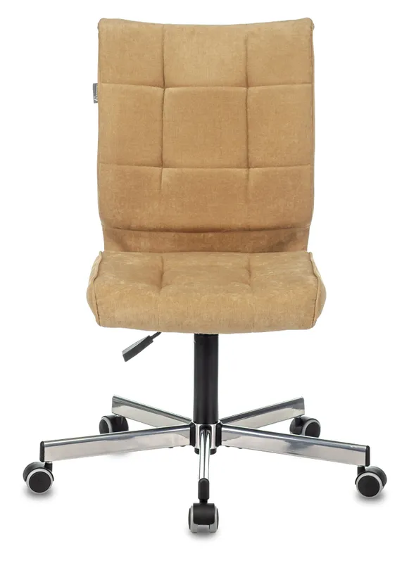 Кресло Бюрократ CH-330M горчичный Velvet 73 крестов. металл