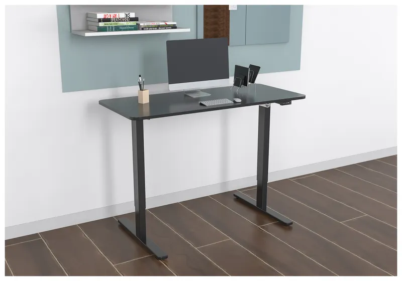 Подстолье Cactus подъёмное черный каркас черный (CS-EDF-BK)