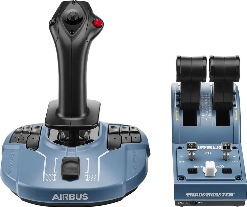 Джойстик ThrustMaster TCA OFFICER PACK AIRBUS EDITION WW VERSION серый/черный USB