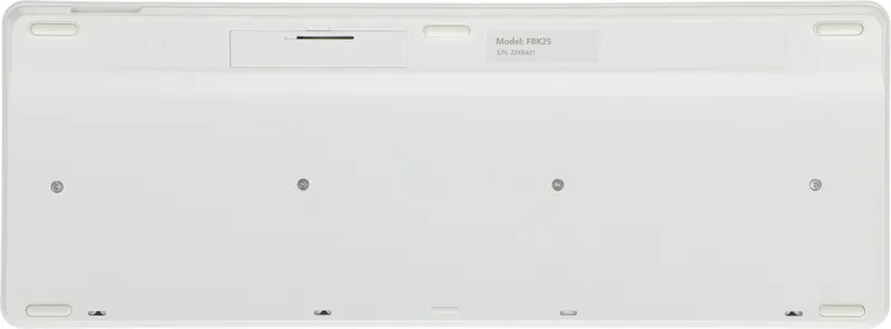 Клавиатура A4Tech Fstyler FBK25 белый/серый USB беспроводная BT/Radio slim Multimedia