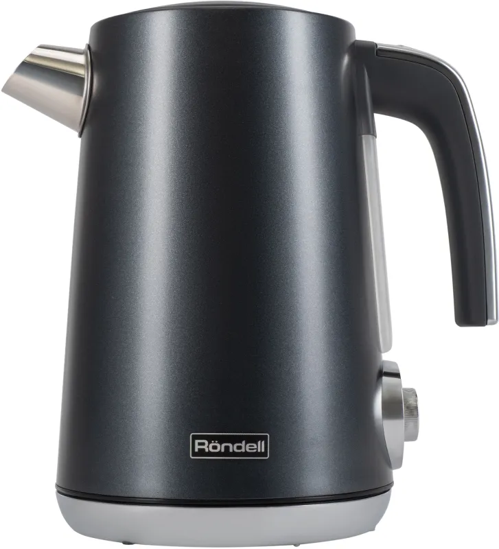 Чайник электрический Rondell 1002-RE-01 1.7л. 2200Вт черный (корпус: нержавеющая сталь)