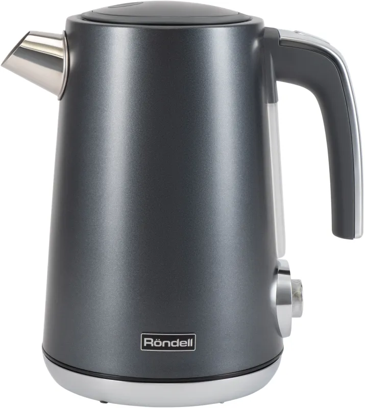 Чайник электрический Rondell 1002-RE-01 1.7л. 2200Вт черный (корпус: нержавеющая сталь)