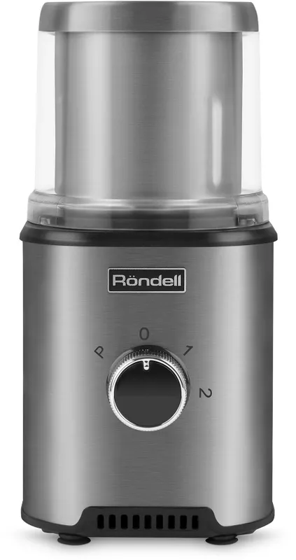 Кофемолка Rondell RDE-1150 350Вт сист.помол.:ротац.нож вместим.:110гр серебристый