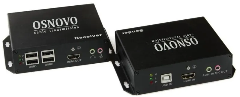 Приемопередатчик Osnovo TLN-HiKMA/1+RLN-HiKMA/1