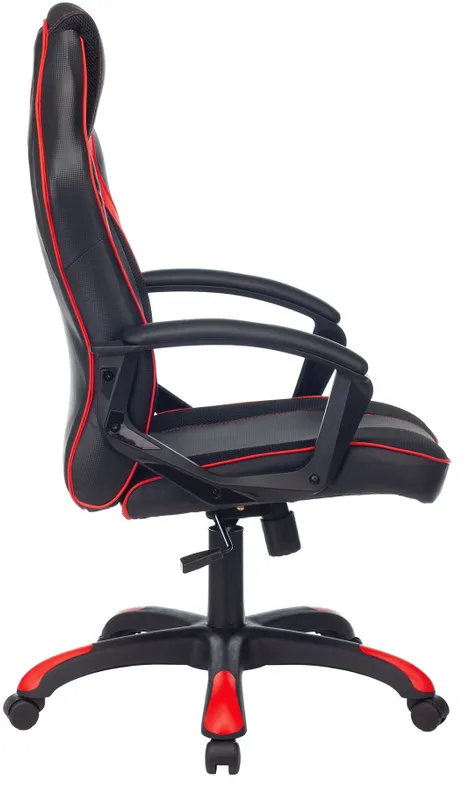 Кресло игровое A4Tech Bloody GC-140 черный/красный эко.кожа/ткань крестов.