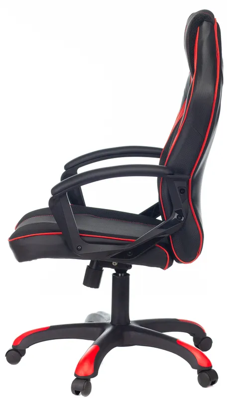 Кресло игровое A4Tech Bloody GC-140 черный/красный эко.кожа/ткань крестов.