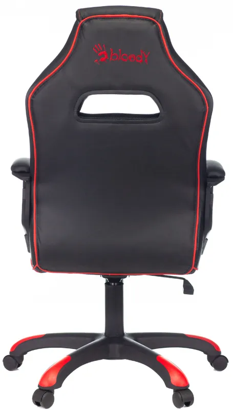 Кресло игровое A4Tech Bloody GC-140 черный/красный эко.кожа/ткань крестов.