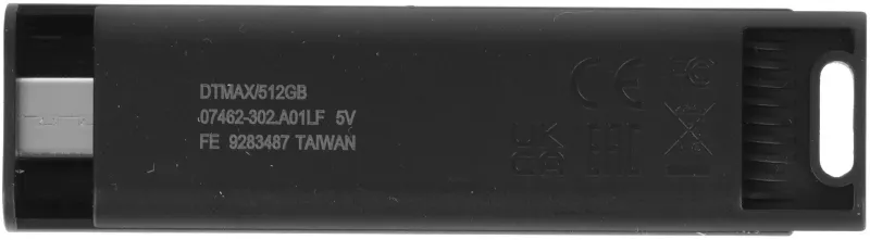 Флеш Диск Kingston 512Gb DataTraveler Type-C Max DTMAX/512GB USB3.2 черный