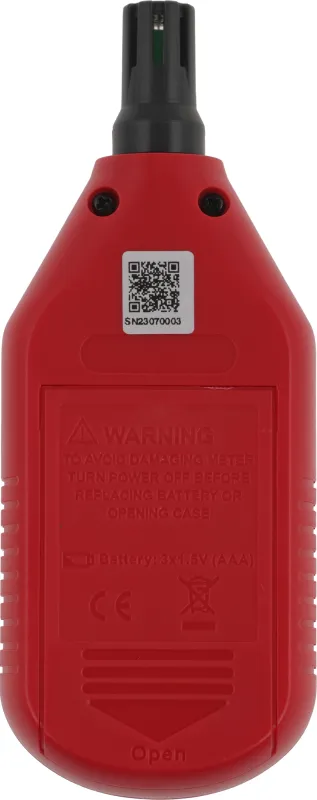 Термогигрометр RGK TH-20 портативный красный/черный (776486)