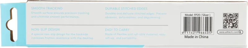 Коврик для мыши A4Tech FStyler FP20 Мини серый 250x200x2мм (FP20 SILVER)