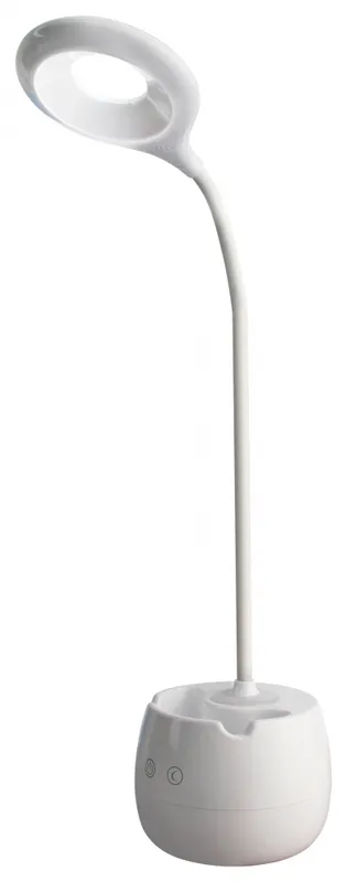 Светильник Ultraflash UF-707 C01 (13558) настольный на основание белый 4.5Вт