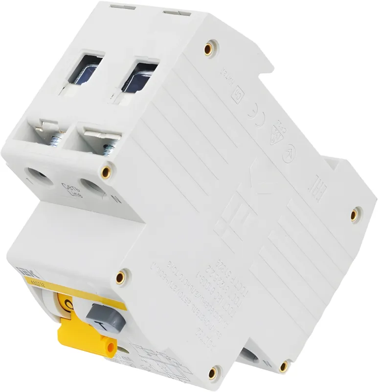 Выключатель автом. дифф. тока IEK MAD22-5-016-C-30 АВДТ 32 16A тип C 6kA 30мА A 1П+Н 230В 2мод белый (упак.:1шт)