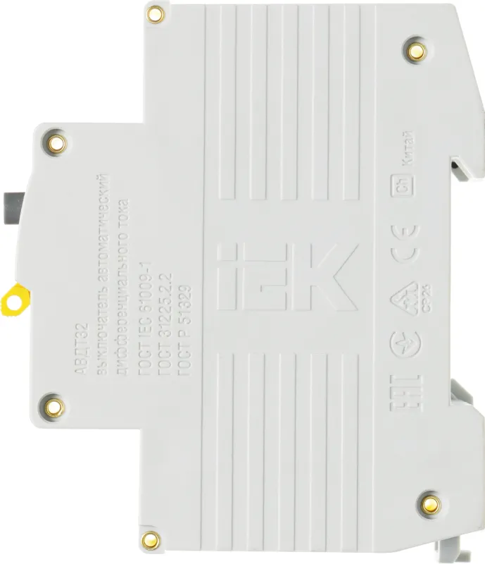 Выключатель автом. дифф. тока IEK MAD22-5-025-C-30 АВДТ 32 25A тип C 6kA 30мА A 1П+Н 230В 2мод белый (упак.:1шт)