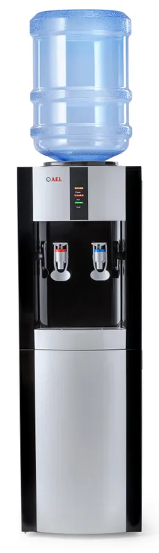 Кулер AEL TD-AEL-47 напольный электронный черный/серебристый