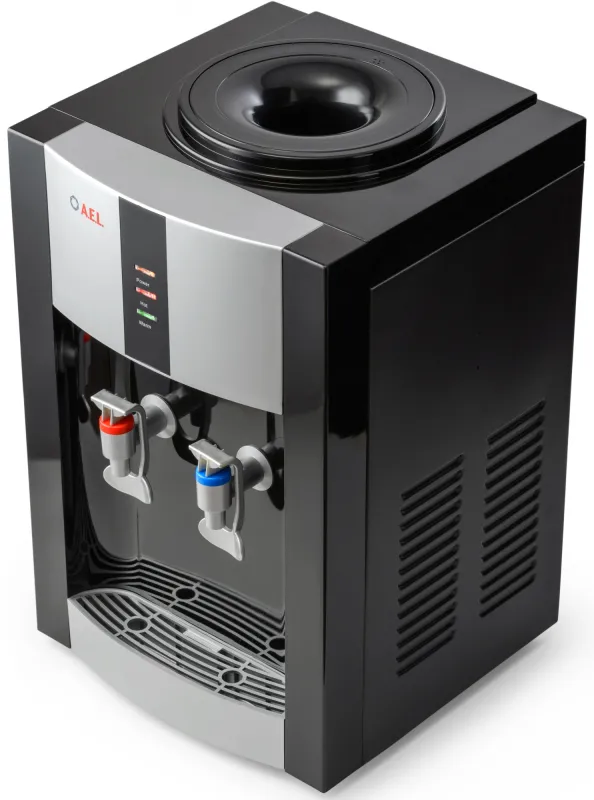 Кулер AEL TD-AEL-47 напольный электронный черный/серебристый