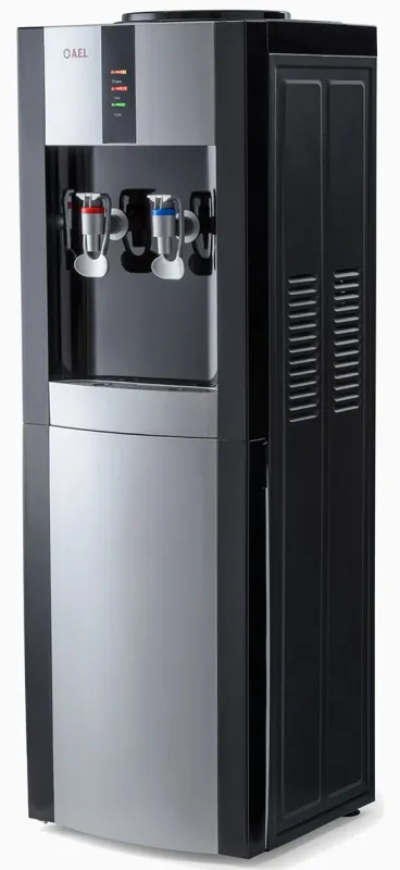 Кулер AEL TD-AEL-47 напольный электронный черный/серебристый