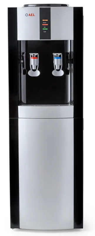 Кулер AEL TD-AEL-47 напольный электронный черный/серебристый