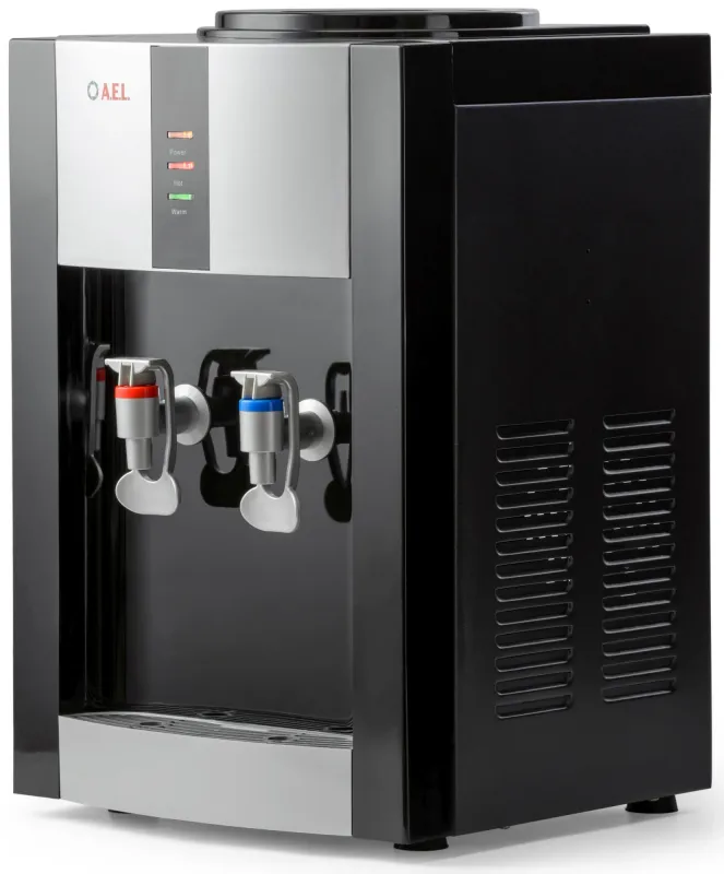 Кулер AEL TD-AEL-47 напольный электронный черный/серебристый