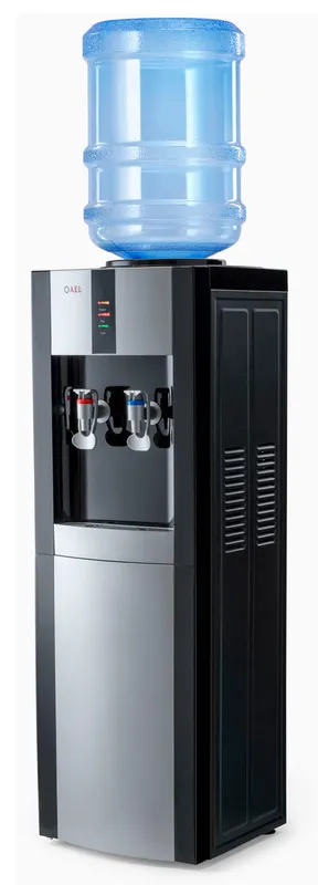 Кулер AEL TD-AEL-47 напольный электронный черный/серебристый