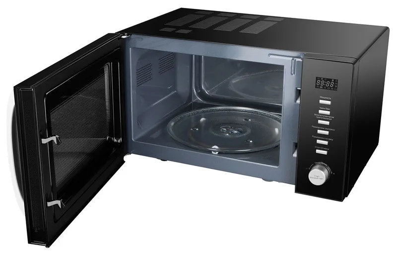 Микроволновая Печь Hyundai HYM-D3028 23л. 900Вт черный/серебристый