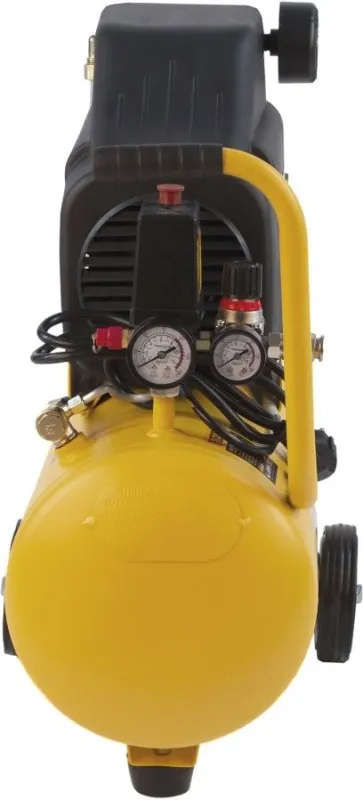 Компрессор поршневой Denzel DLC1300/24 безмасляный 206л/мин 24л 1300Вт желтый/черный