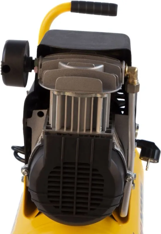 Компрессор поршневой Denzel DLC1300/24 безмасляный 206л/мин 24л 1300Вт желтый/черный