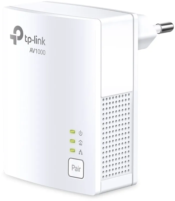 TP-Link TL-PA7017 KIT, AV1000 Комплект гигабитных адаптеров 2 шт., Powerline 1000 Мбит/с, гиг. порты 1+1