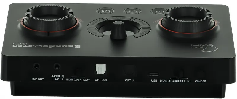 Звуковая карта Creative USB Sound BlasterX GC7 (Super X-Fi Ultra DSP) 7.1 Ret