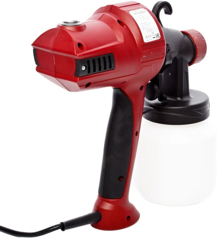 Краскопульт RedVerg RD-PS400 400Вт бак:800мл 380мл/мин