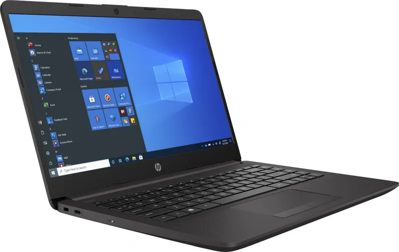 Ноутбук HP 240 G8 Core i5 1035G1 8Gb SSD256Gb Intel UHD Graphics 14" IPS FHD (1920x1080) Windows 10 Home 64 black WiFi BT Cam (43W62EA)