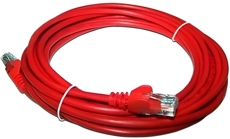 Патч-корд Lanmaster LAN-PC45/U5E-7.0-RD UTP RJ-45 вил.-вилка RJ-45 кат.5E 7м красный LSZH (уп.:1шт)
