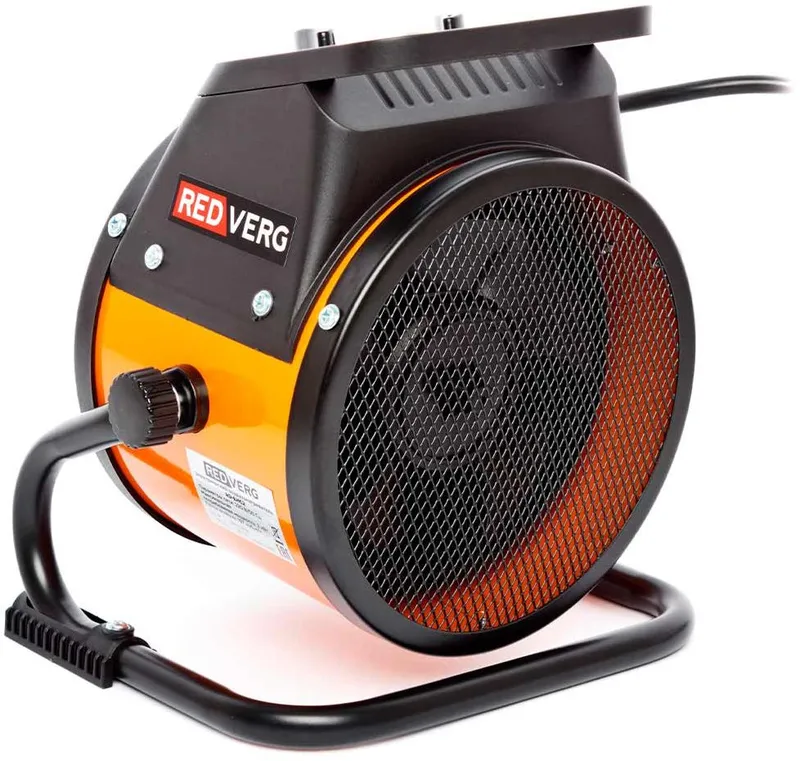 Тепловая пушка электрическая RedVerg RD-EHC2 оранжевый/черный