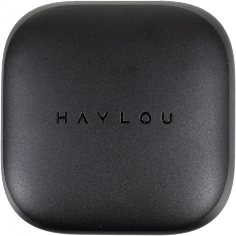 Гарнитура вкладыши Haylou GT6 черный беспроводные bluetooth в ушной раковине