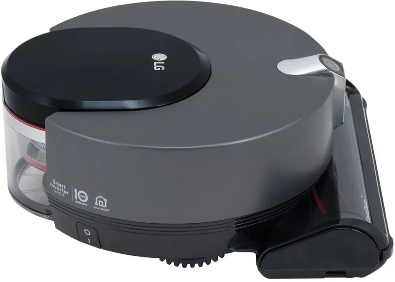Пылесос-робот LG R9MASTER 310Вт темно-серый/черный