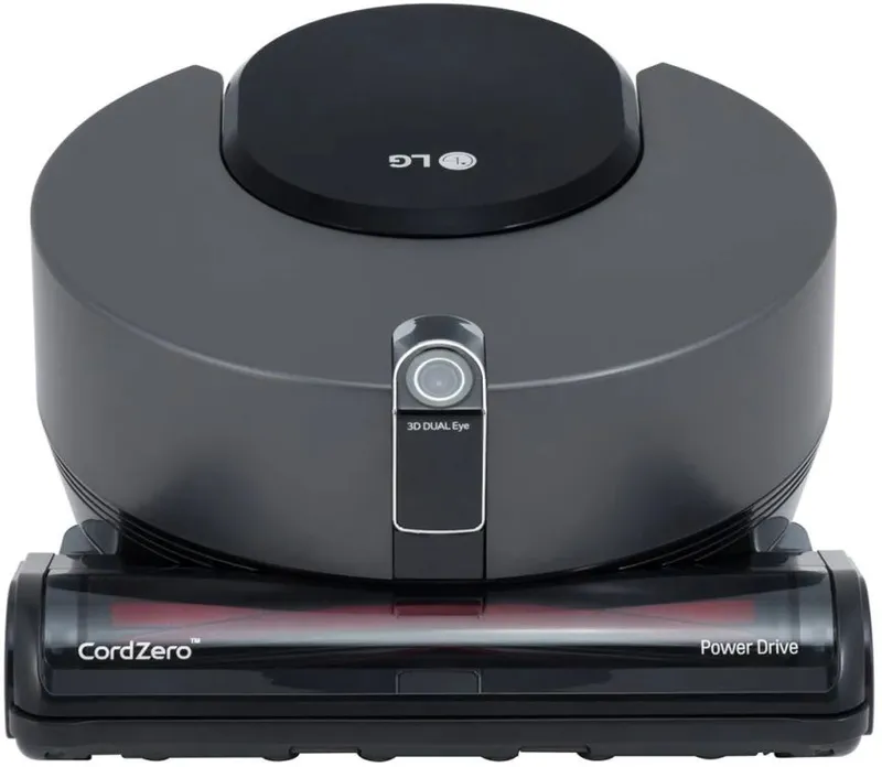 Пылесос-робот LG R9MASTER 310Вт темно-серый/черный