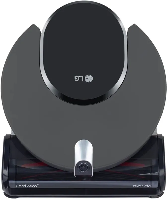 Пылесос-робот LG R9MASTER 310Вт темно-серый/черный