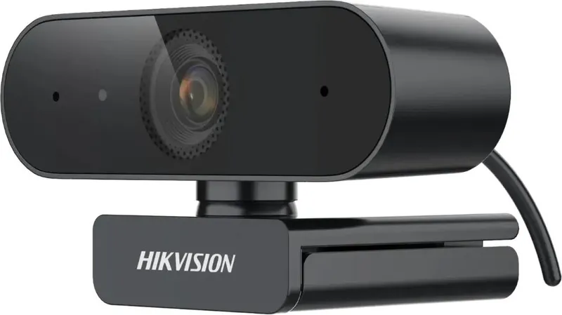 Камера Web Hikvision DS-U04 черный 4Mpix (2560x1440) USB2.0 с микрофоном