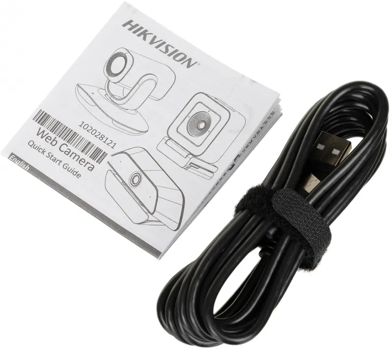 Камера Web Hikvision DS-U04 черный 4Mpix (2560x1440) USB2.0 с микрофоном