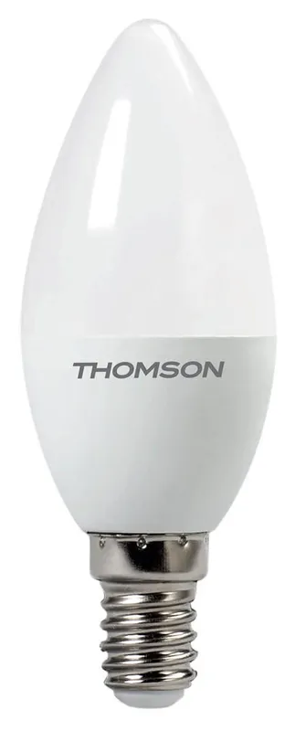 Лампа светодиодная Thomson Candle TH-B2016 8Вт цок.:E14 свеча 220B 4000K св.свеч.бел.нейт. C (упак.:1шт)
