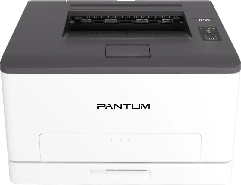 Лазерный принтер Pantum CP1100, Printer, Color laser, A4, 18 ppm (max 30000 p/mon), 1 GHz, 1200x600 dpi, 1 GB RAM, paper tray 250 pages, USB, start. cartridge 1000/700 pages