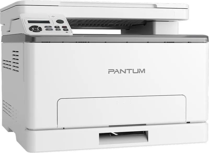 Лазерное многофункциональное устройство Pantum CM1100DW, P/C/S, Color laser, A4, 18 ppm (max 30000 p/mon), 1 GHz, 1200x600 dpi, 1 GB RAM, Duplex, paper tray 250 pages, USB, LAN, WiFi, start. cartridge 1000/700 pages