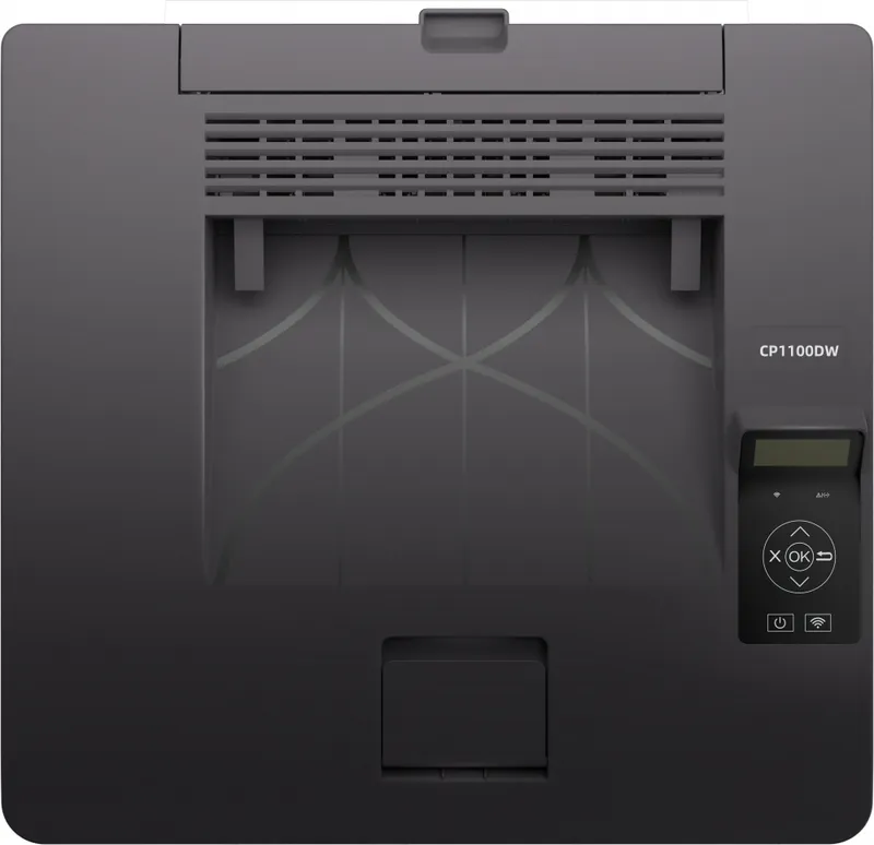 Лазерный принтер Pantum CP1100DW, Printer, Color laser, A4, 18 ppm (max 30000 p/mon), 1 GHz, 1200x600 dpi, 1 GB RAM, Duplex, paper tray 250 pages, USB, LAN, WiFi, start. cartridge 1000/700 pages