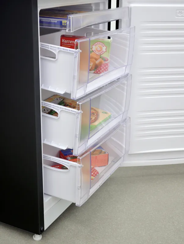 Холодильник Nordfrost NRB 162NF 232 черный матовый (двухкамерный)